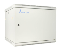 Extralink Szafka wisząca rack 12U 600x600 szara metalowe drzwi EX.12981 - 489405 - zdjęcie 1